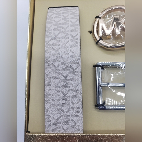 1952- MICHAEL Michael Kors Belt Bundle 4 In 1 Belt Set NWT - Picture 6 of 10